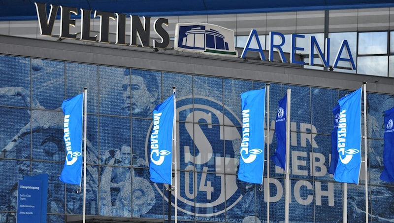 The Veltins-Arena at Schalke will not be Neymar's new home. (Bild: APA/AFP/Ina FASSBENDER)