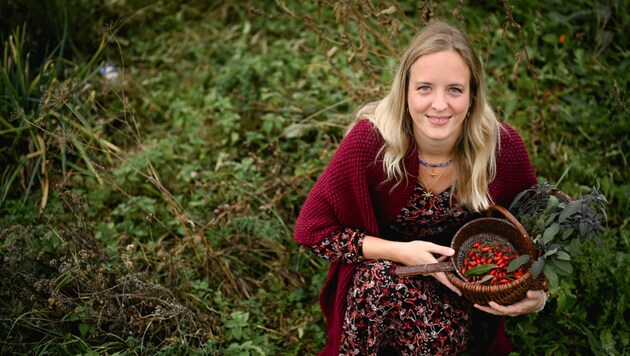 Sabine Strassmair setzt sich mit der Kraft der Natur auseinander. (Bild: Markus Wenzel)