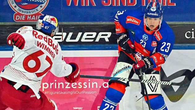 Haie-Star Kevin Roy (rechts). (Bild: GEPA pictures)
