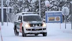 Die finnisch-russische Grenze bei Raja-Jooseppi (Bild: APA/AFP/LEHTIKUVA/EMMI KORHONEN)