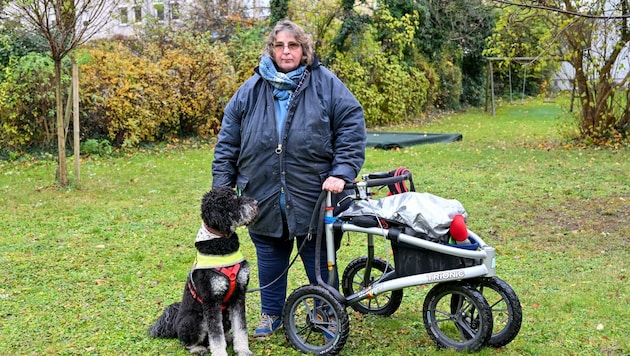 Susanne (57) leidet unter einer extremen Allergie. (Bild: Dostal Harald)