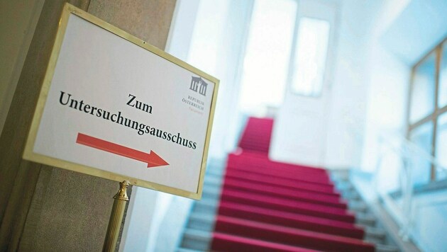 Noch vor der Wahl 2024 stehen zwei Ausschüsse an: Die ÖVP und die NEOS plädieren für eine Übertragung via Fernsehen. (Bild: EXPA/ Michael Gruber)