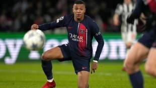 Kylian Mbappé und Co. retteten gegen Newcastle United ein 1:1. (Bild: Copyright 2023 The Associated Press. All rights reserved)