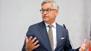 ÖVP-Finanzminister Magnus Brunner wird von der Regierung als Österreichs EU-Kommissar vorgeschlagen werden. (Bild: APA/GEORG HOCHMUTH)