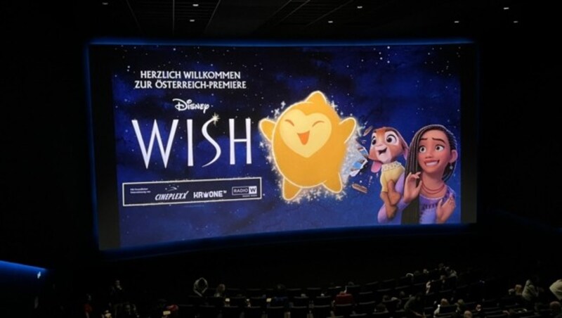 Strahlende Kinderaugen gab es auch bei unserer krone.tv Österreich-Premiere von „Wish“ im Cineplexx Millennium City in Wien. (Bild: Joe Zinner)