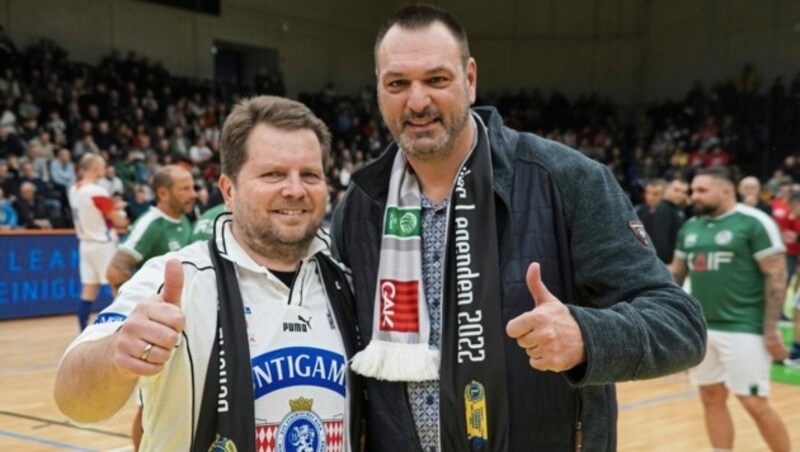 Oliver Wieser (li.) und Andreas Cretnik (Bild: Sepp Pail)