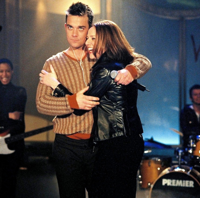 Vera mit Robbie Williams