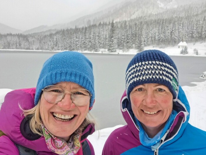 Die Bergexpertinnen Elisabeth Zienitzer und Silvia Sarcletti