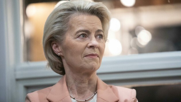 EU-Kommissionschefin Ursula von der Leyen sieht bei der Beschaffung von Rüstungsgütern Handlungsbedarf.  (Bild: AFP)