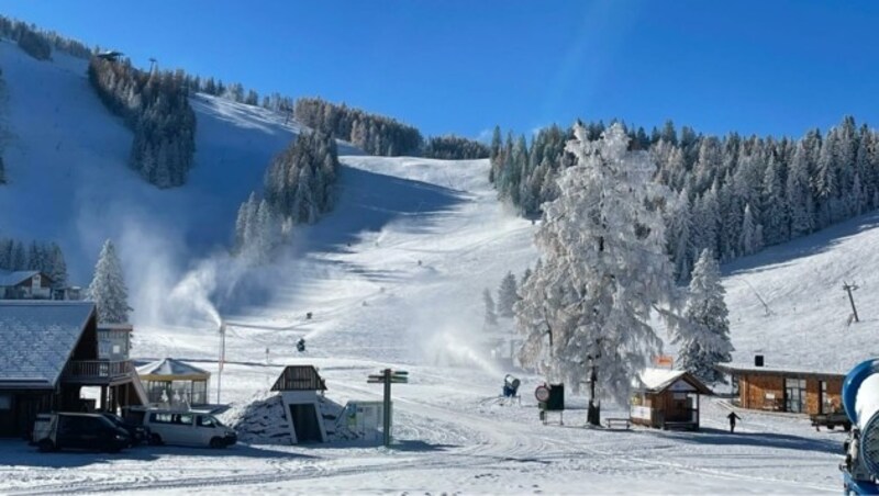 Die Vorbereitungen im winterlichen Hinterstoder laufen auf Hochtouren. (Bild: Hinterstoder-Wurzeralm)