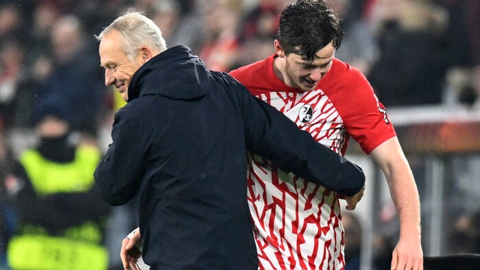 Christian Streich und Michael Gregoritsch
