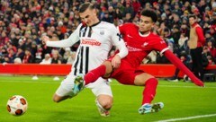 Letzten Endes ist Liverpool für den LASK eine viel zu hohe Hürde gewesen ... (Bild: Associated Press)