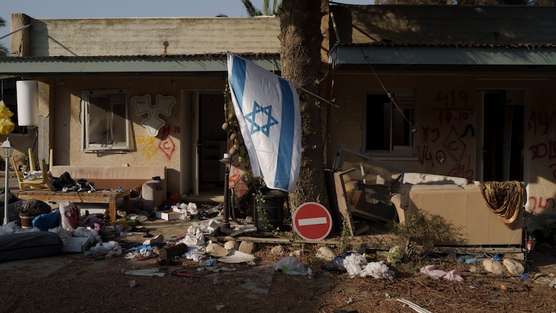 Beim Großangriff auf Israel wurden vor einem Jahr 1200 Menschen getötet. (Bild: Associated Press)