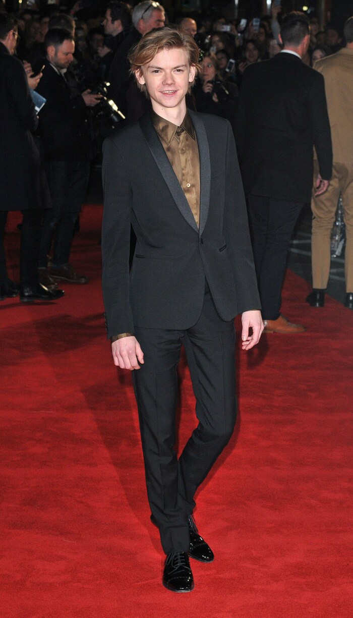 Thomas Brodie-Sangster 2022 bei der Premiere von „Maze Runner: The Death Cure“.