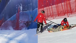 Broderick Thompson stürzte im Training in Beaver Creek schwer. (Bild: GEPA pictures, Photohop)