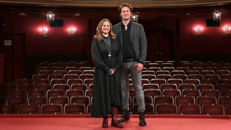 Elisabeth Sikora und Markus Olzinger (Bild: Rudi Gigler)