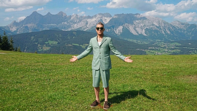 Robbie Williams ist Österreich-Fan. (Bild: Sepp Pail)