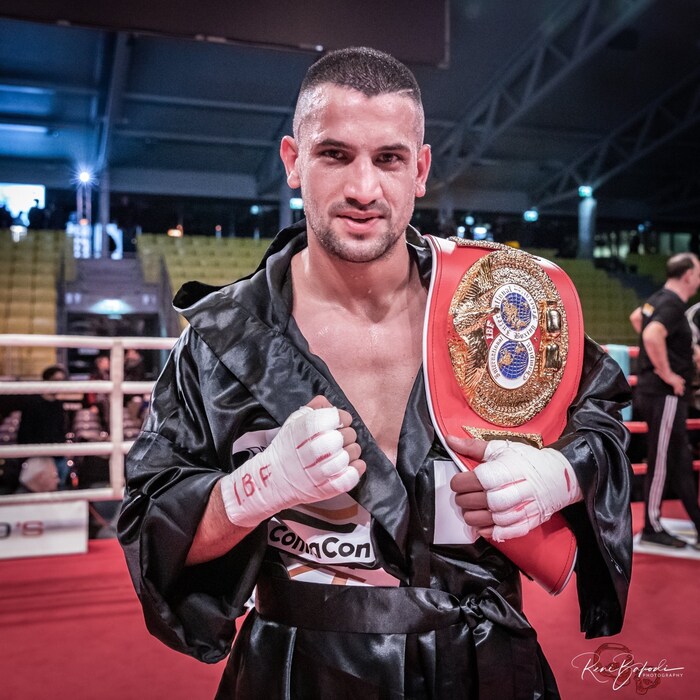 2019: Marcos Nader wird IBF-International-Champion und boxt sich schließlich auf Platz fünf der ...
