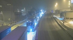 Das Lkw-Chaos am Brenner vom vergangenen Freitag hat ein Nachspiel. (Bild: ASFINAG (Webcam))