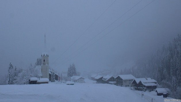 Schröcken im hinteren Bregenzerwald. (Bild: foto-webcam.eu)