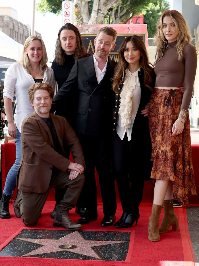 Quinn Culkin, Seth Green, Rory Culkin, Macaulay Culkin, Brenda Song und Paris Jackson