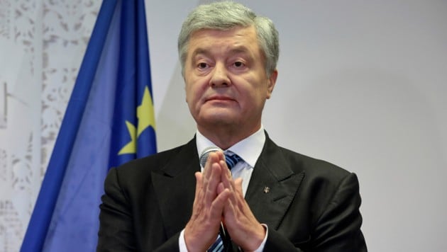 Petro Poroschenko war von 2014 bis 2019 Staatschef der Ukraine (Bild: The Associated Press)