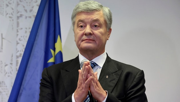 Petro Poroschenko war von 2014 bis 2019 Staatschef der Ukraine (Bild: AP)