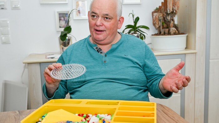 Markus D. (47) aus Gramastetten hat immer ein Lächeln auf den Lippen.