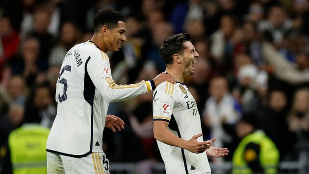 Doppelpacker Cristhian Stuani jubelt.