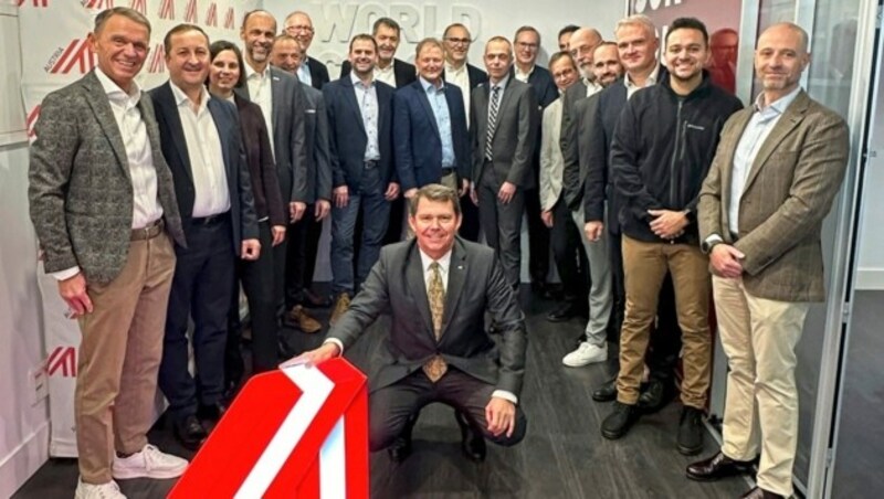 Die Delegation besuchte auch das AußenwirtschaftsCenter. (Bild: Jasmin Steiner)
