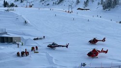 Großeinsatz im Skigebiet Obertauern (Bild: Bergrettung)