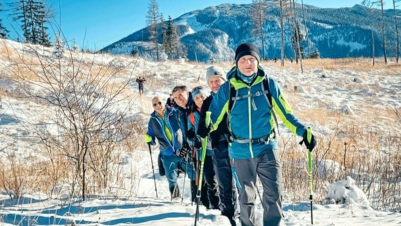 Für viele sind die Adventwanderungen ein alljährlicher Fixtermin. (Bild: Hannes Wallner)