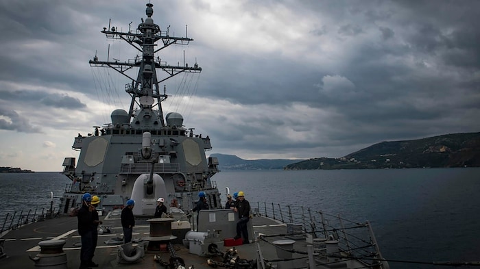 Auch die USS Carney war das Ziel von Angriffen.