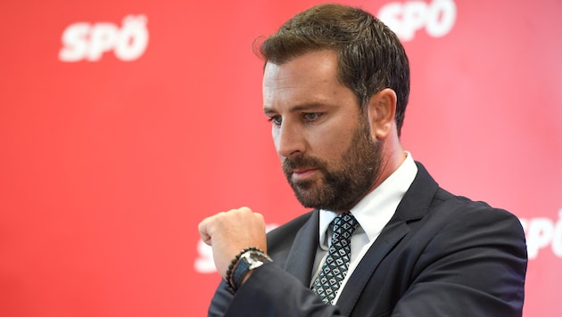 Georg Dornauer's (SPÖ) visit to the European Championship match between Austria and the Netherlands is currently causing a stir. (Bild: APA/EXPA/ERICH SPIESS)