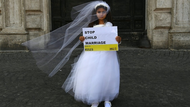 Government measures against forced marriages are still pending. (Bild: AFP/GABRIEL BOUYS)