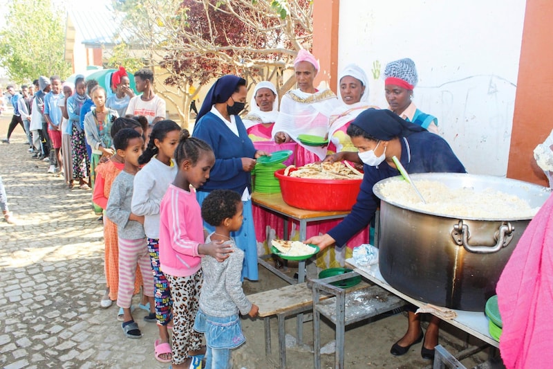 Auch in Äthiopien ist Mary‘s Meals aktiv (Bild: Mary‘s Meals )