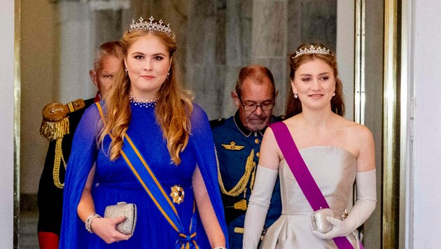 Prinzessin Amalia von den Niederlanden und Prinzessin Elisabeth von Belgien (Bild: www.viennareport.at)