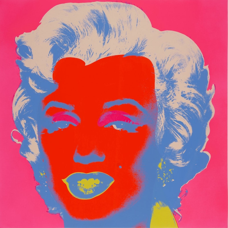 Andy Warhol ist bekannt für Pop-Art-Kunst wie dieses Bild mit Monroe (Bild: UMJ/Neue Galerie)