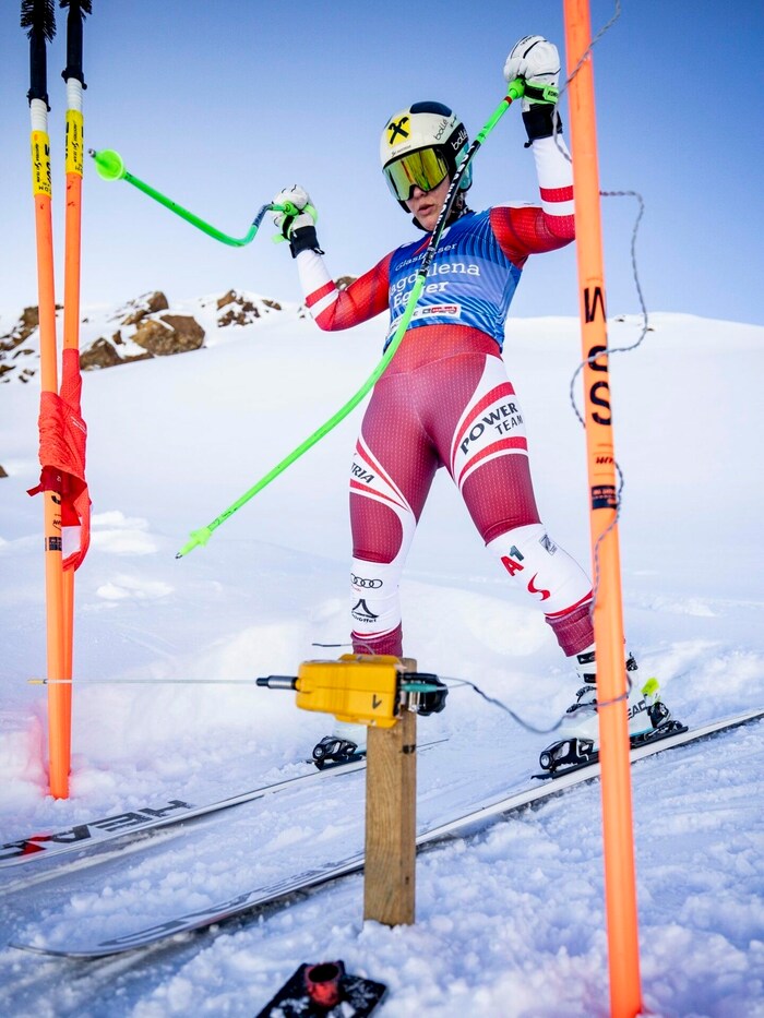 Magdalena Egger ist starklar für ihre neue Mission.