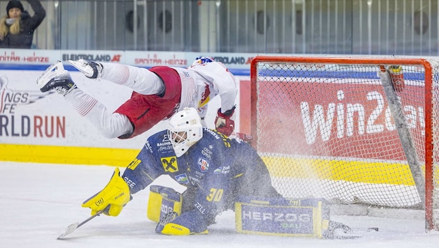 Großer Rückhalt der Zeller Eisbären: Max Zimmermann. (Bild: GEPA pictures)