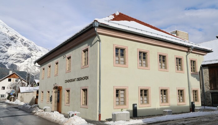 Positiv-Beispiel: Aus dem ehemaligen Gasthof Rimml wurde das Gemeindeamt von Oberhofen.