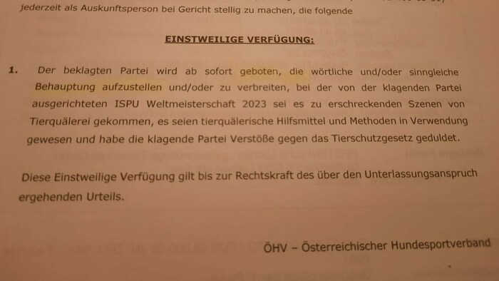 Verbot oder Gebot - das ist hier die Frage.