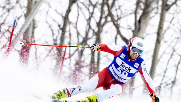 Johannes Aujesky fuhr Bestzeit! (Bild: GEPA pictures)