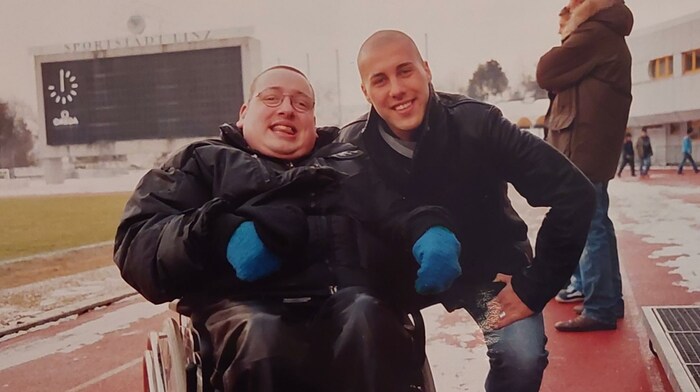 Mit Ex-LASK-Kicker Mario Konrad
