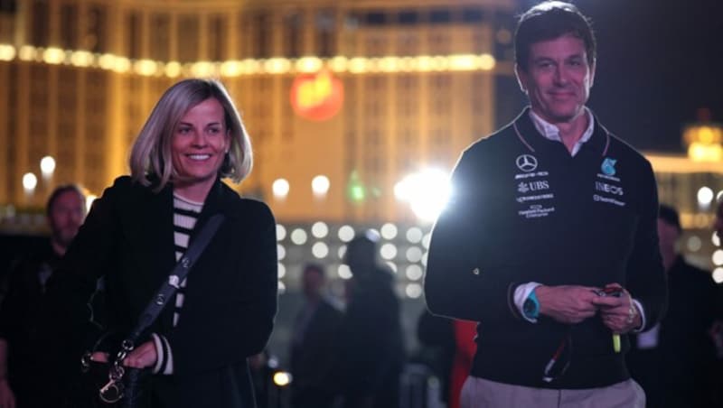 Susie und Toto Wolff (Bild: APA/Getty Images via AFP/GETTY IMAGES/Jared C. Tilton)