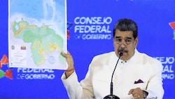 Venezuelas Präsident Nicolas Maduro will sich Teile Guyanas einverleiben.  (Bild: AFP)