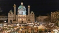 Einzigartiges Kunsthandwerk im Advent gibt es seit 30 Jahren auf dem Karlsplatz. (Bild: Lisa-Maria Trauer)