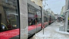 Im 14.Bezirk stand wegen eines Rettungseinsatzes die Straßenbahnlinie 49 still. (Bild: zVg)