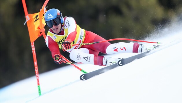 The four-time Olympic champion Matthias Mayer took lessons at the SSLK Spittal. (Bild: GEPA pictures)