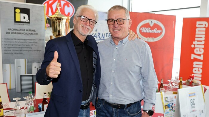 Auch Holst (li.) und Sulzer freuen sich aufs „Star Revival“.